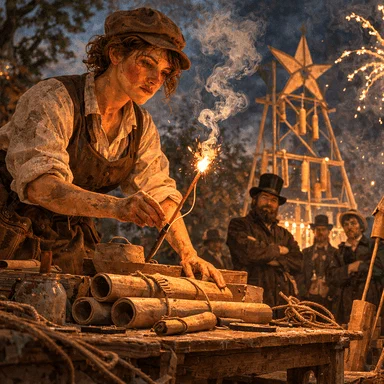 Ist Feuerwerk Frauensache?